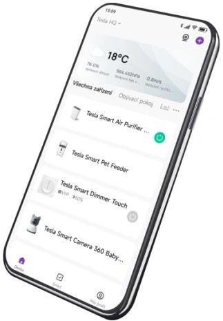 IP kamera Tesla SecureQ SC45 bílá