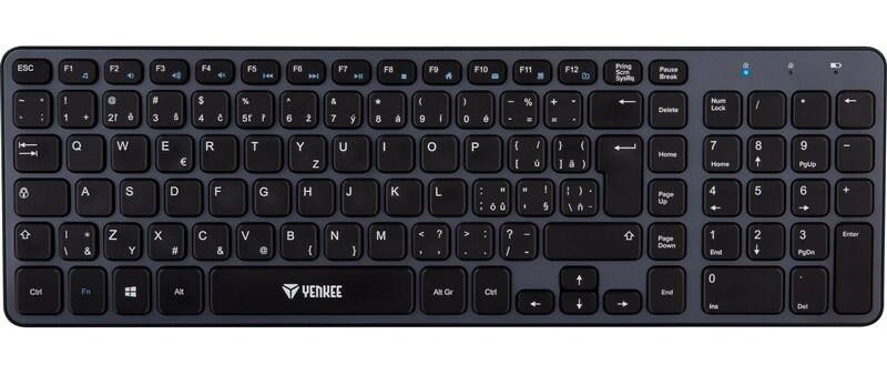 Klávesnice YENKEE YKB 2010CS WL Compact černá