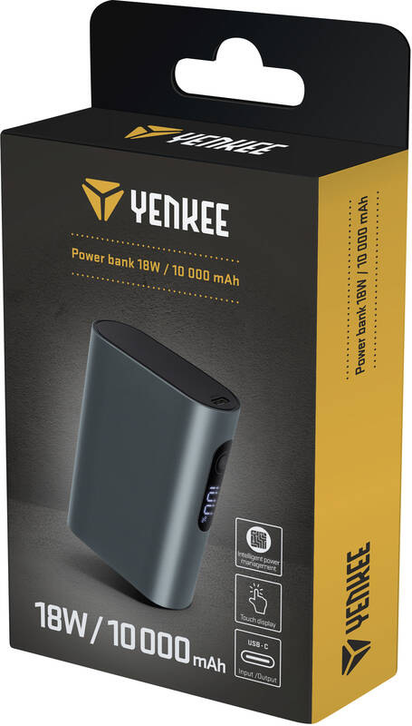 Powerbanka YENKEE YPB 1180 RD 10 000mAh PD18W červená Powerbanka YENKEE YPB 1180 RD 10 000mAh PD18W červená