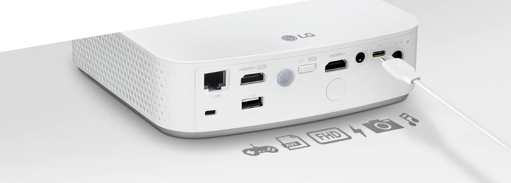 Projektor LG PF50KS bílý