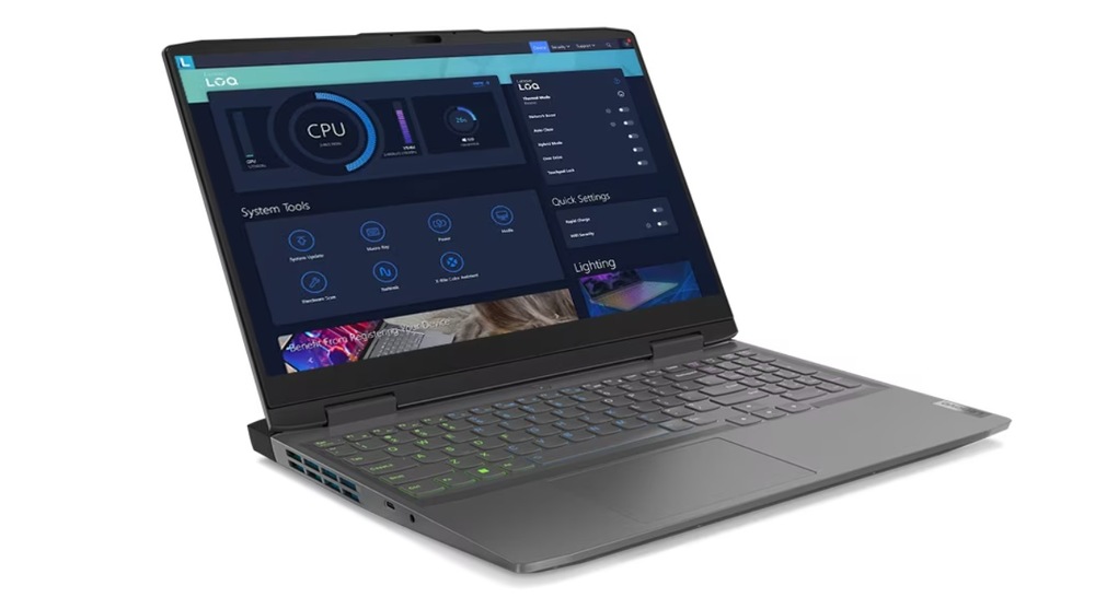 Notebook Lenovo LOQ 15IRX9 + Game Pass předplatné na 3 měsíce šedý