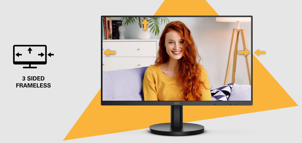 Monitor AOC 24B3HA2 černý Monitor AOC 24B3HA2 černý