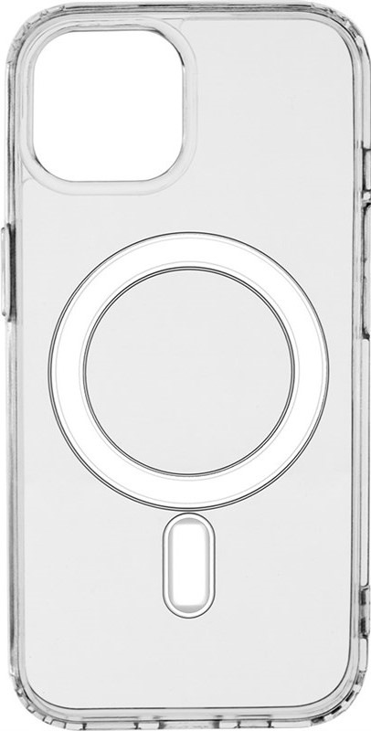 Kryt na mobil WG Comfort MagSafe na Apple iPhone 15 Plus - průhledný