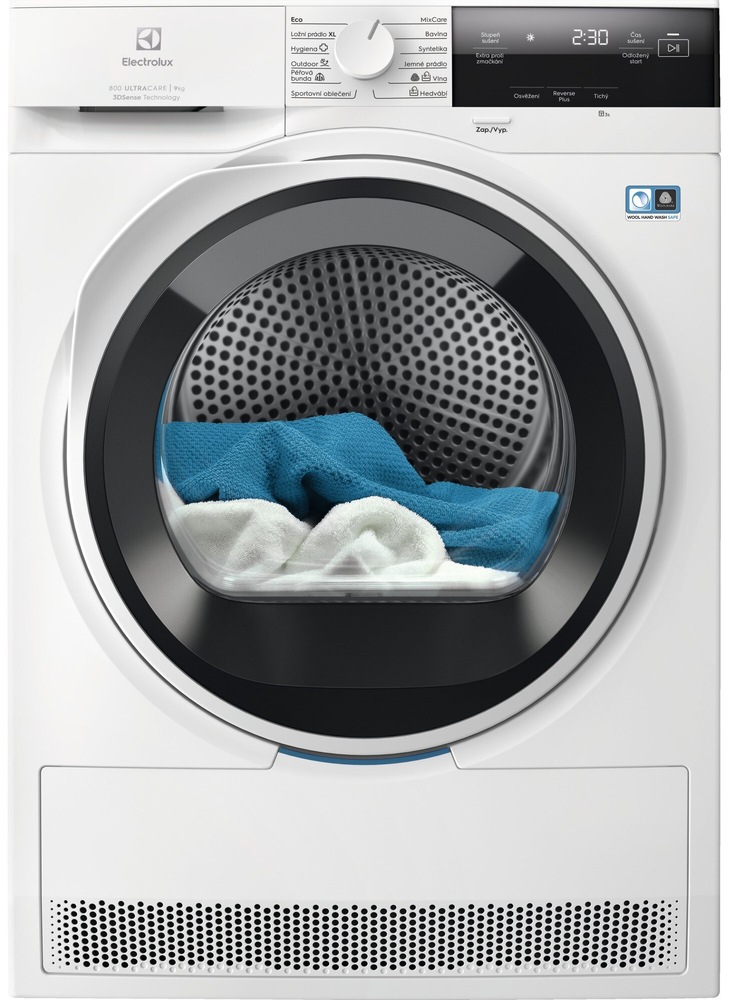 Sušička prádla Electrolux UltraCare 800 EW8D394MC bílá