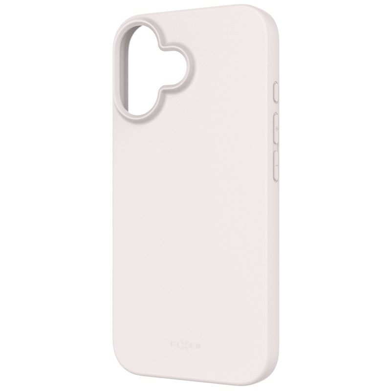 Kryt na mobil FIXED ReStory na Apple iPhone 16 - šedý