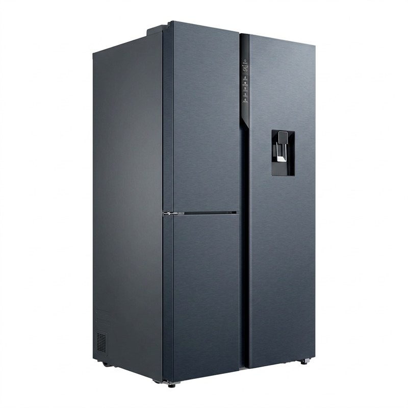 Chladnička americká Haier HSPR79F18DWMB, černá barva