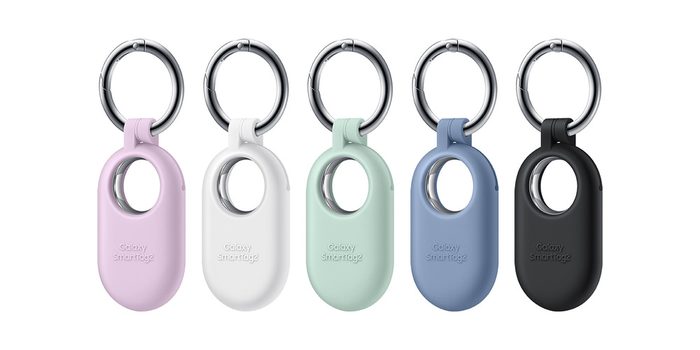 Lokátor Samsung Galaxy SmartTag2, 4ks černý/bílý Lokátor Samsung Galaxy SmartTag2, 4ks černý/bílý