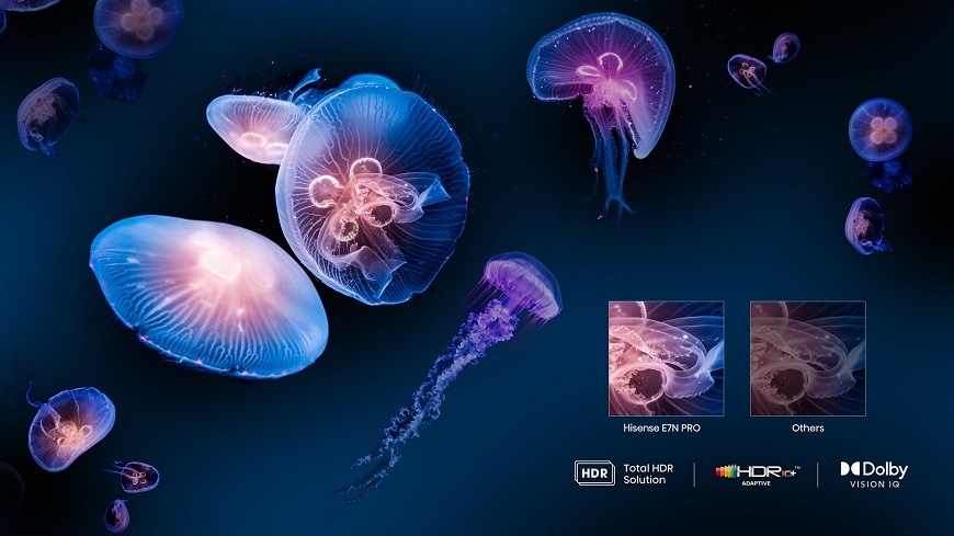 Televize Hisense 85E7NQ Pro Televize Hisense 85E7NQ PRO, Total HDR Solution