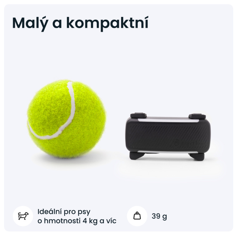 GPS lokátor Tractive DOG 6 - černý