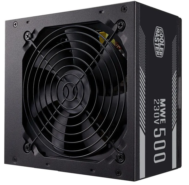 Počítačový zdroj Cooler Master MWE WHITE 500W V2, 80+, bílá barva