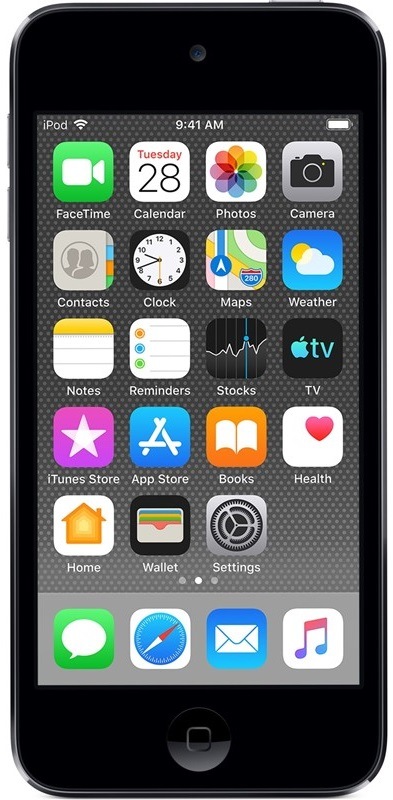 MP3 přehrávač Apple iPod touch 128GB šedý
