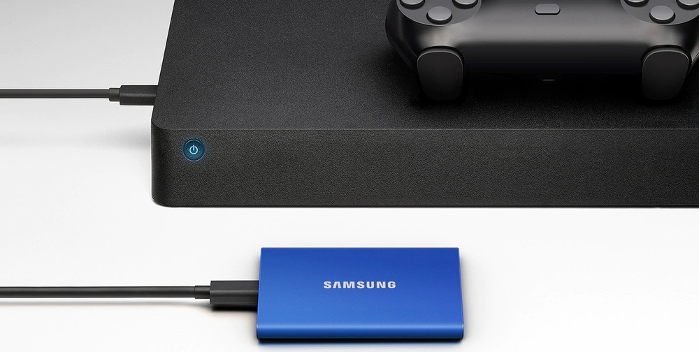 SSD externí Samsung T7 1TB červený Samsung T7