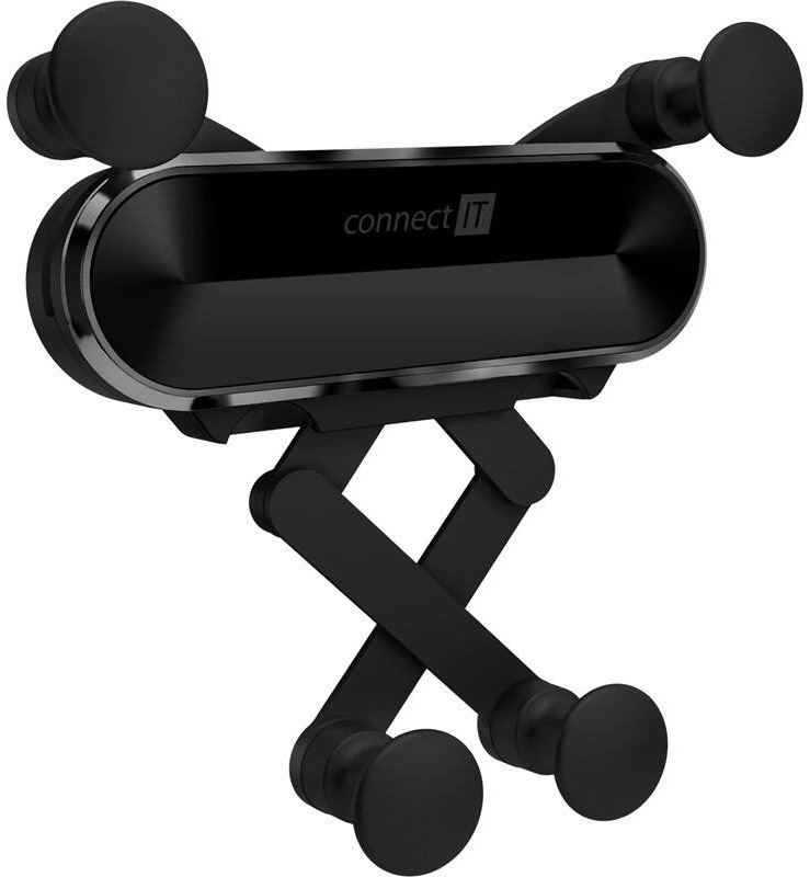Držák na mobil Connect IT InCarz SPIDER, do mřížky černý