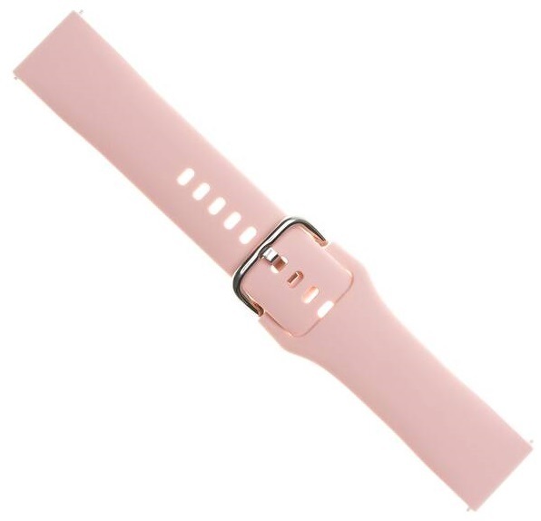 Řemínek FIXED Silicone Strap 20mm na smartwatch růžový Řemínek FIXED Silicone Strap 20mm na smartwatch růžový