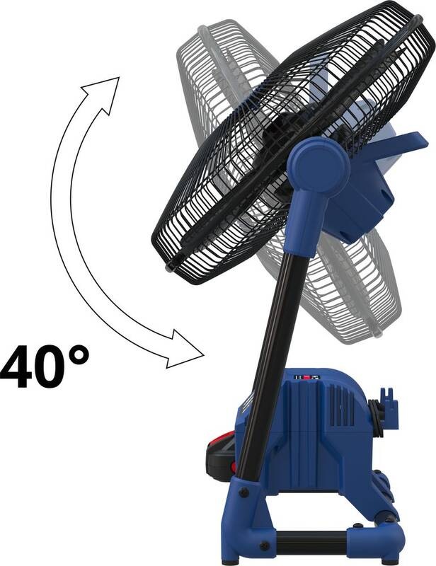 Ventilátor Güde V 18-201-05 (s baterií) Ventilátor Güde V 18-201-05 (s baterií)