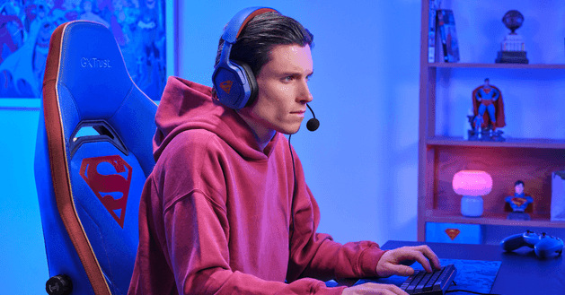 Herní židle Trust GXT 721SM RUYA PRO Superman modrá Herní židle Trust GXT 721SM RUYA PRO Superman modrá