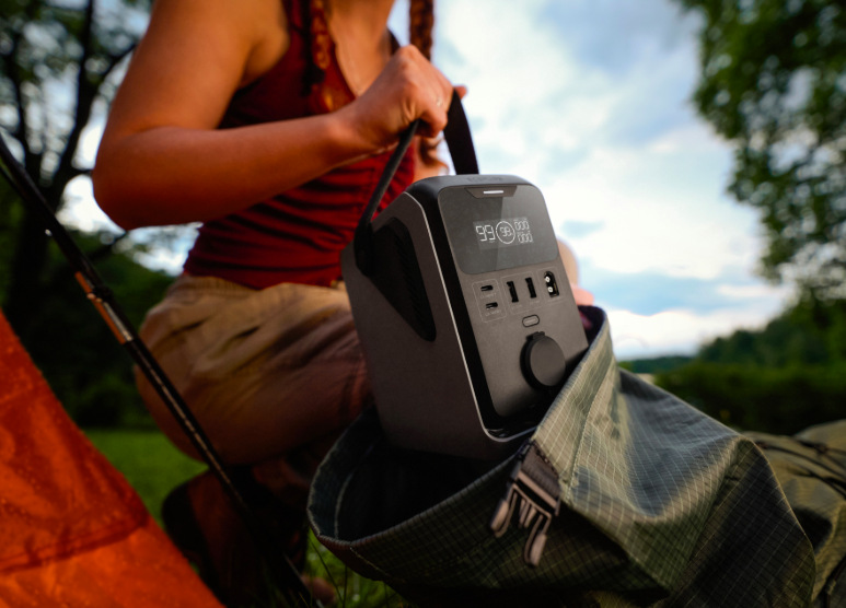 Nabíjecí stanice EcoFlow TRAIL 300 - černá/šedá