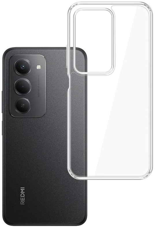 Kryt na mobil 3mk Armor Case na Xiaomi Redmi 15 v průhledném designu