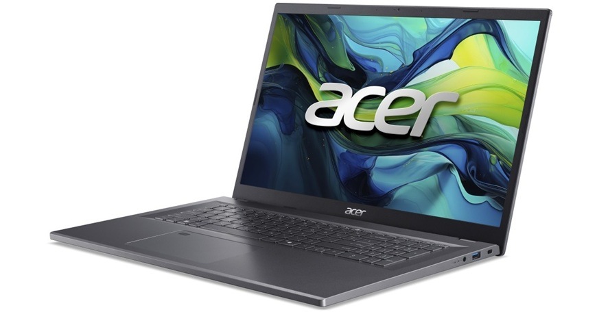 Notebook Acer Aspire 17 (A17-51M-98D3) šedý Detail obrázku notebooku.