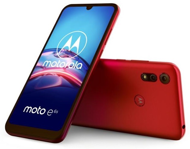 Mobilní telefon Motorola Moto E6s červený
