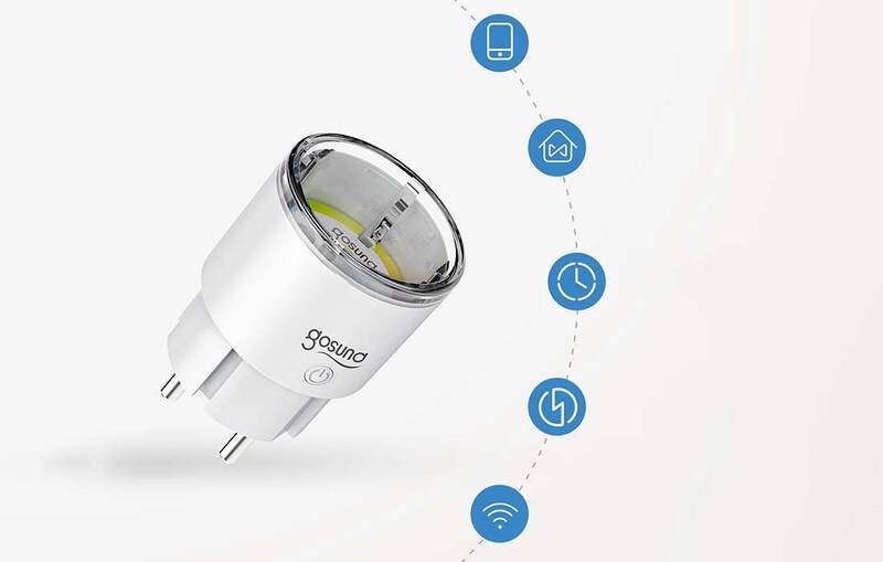 Chytrá zásuvka Gosund Smart Wi-Fi Tuya Chytrá zásuvka Gosund Smart Wi-Fi Tuya