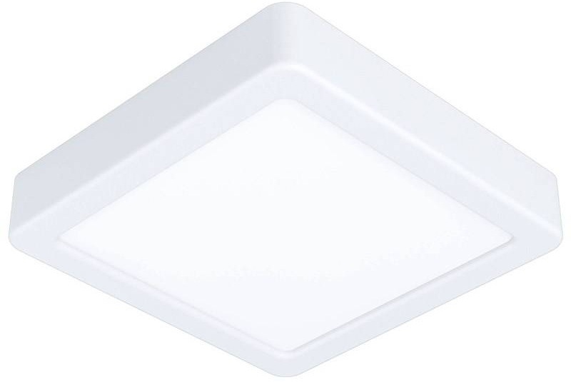 Stropní svítidlo Eglo Fueva 5, čtverec, 16 cm, neutrální bílá bílé