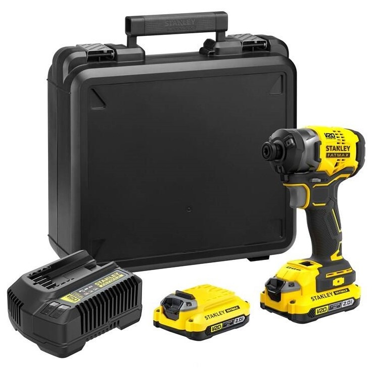 Rázový šroubovák Stanley SFMCF820D2K-QW 1/4 Utahovák rázový Stanley SFMCF820D2K-QW 1/4