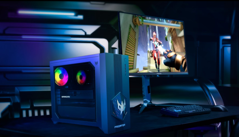 Herní počítač Acer Predator PO3-665 černý Acer Predator Orion 3000 je i nádherně kompaktní s objemem jen 28 l