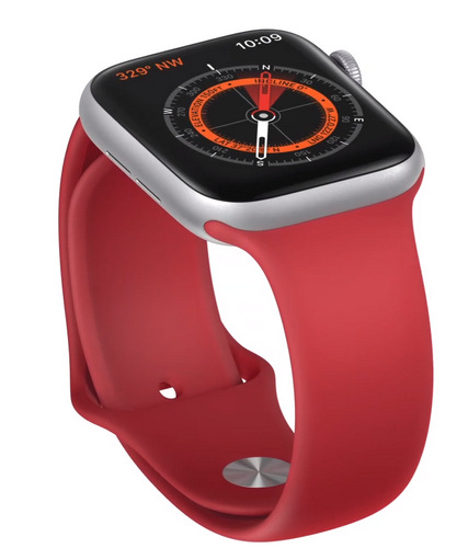 Chytré hodinky Apple Watch Nike Series 5 GPS 40mm pouzdro z vesmírně šedého hliníku - antracitový/černý sportovní řemínek Nike SK