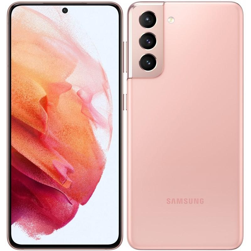 Mobilní telefon Samsung Galaxy S21 5G 256 GB - ZÁNOVNÍ - 12 měsíců záruka růžový