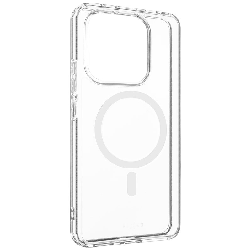 Kryt na mobil FIXED MagPure s podporou MagSafe na Xiaomi Redmi Note 14 průhledný