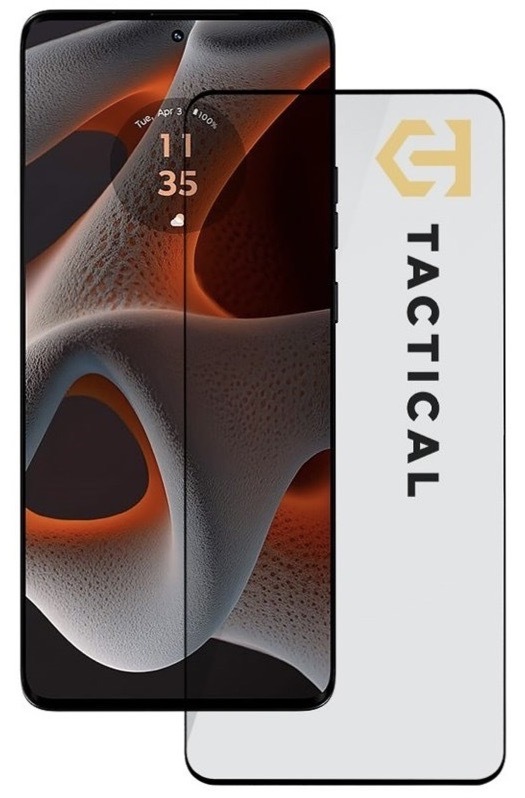 Tvrzené sklo Tactical 5D na Motorola Edge 50 Pro 5G černé