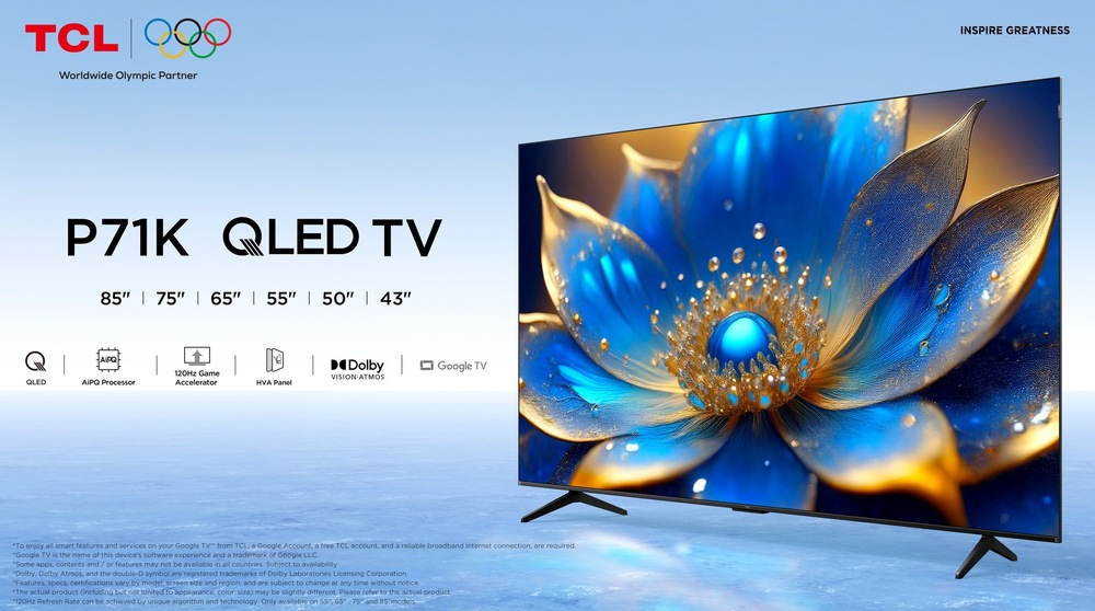Televize TCL 75P71K TCL75P71K