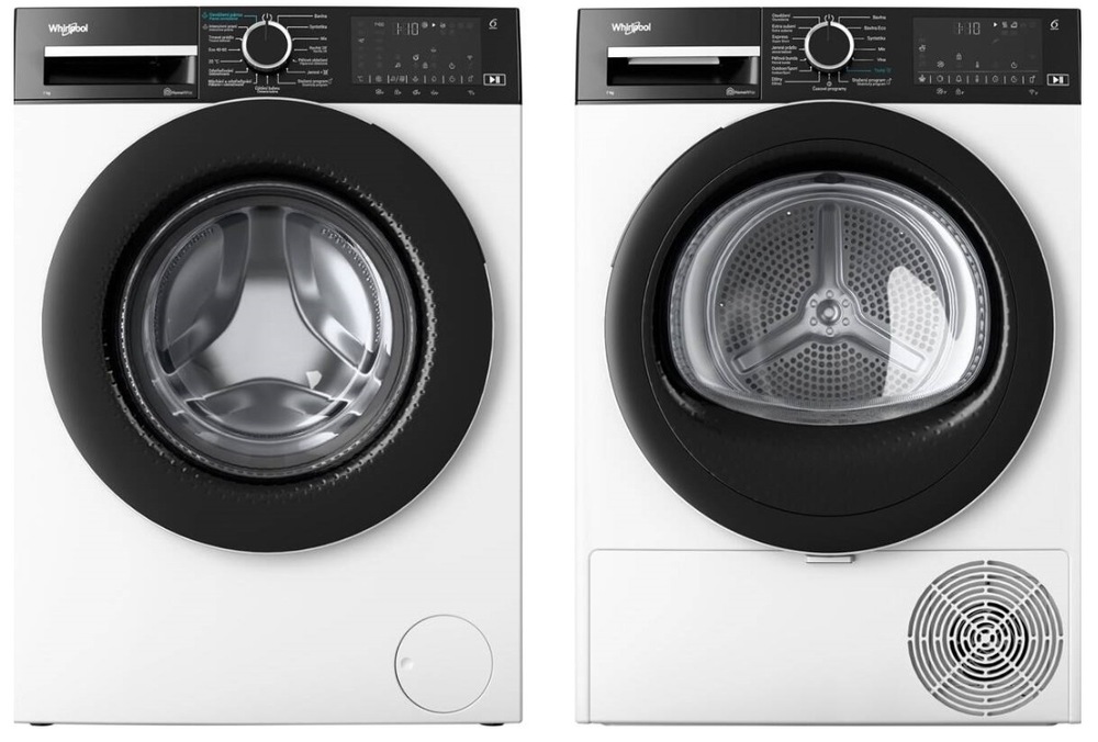 Set Whirlpool pračka WAM 764KB CS + sušička C WSD 74M WBS CZ X