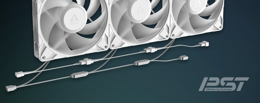 Ventilátor Arctic Cooling P14 Pro ARGB White bílý Arctic Cooling P14 Pro ARGB White podporuje řetězové připojení