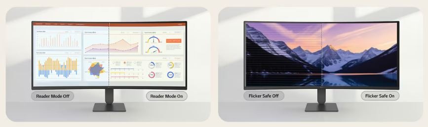 Herní monitor LG 34U640B-B černý Herní monitor LG 34U640B-B s možnostmi připojení více zařízení