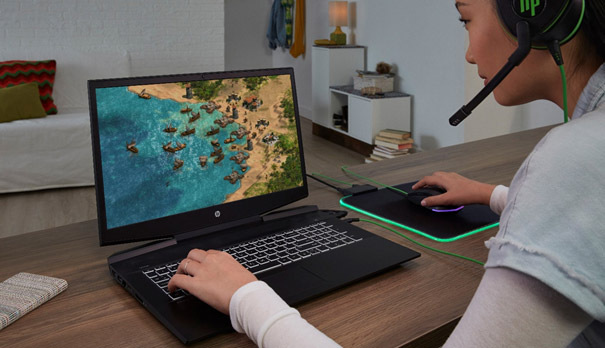 Notebook HP Pavilion Gaming 15-ec1006nc černý Notebook HP Pavilion Gaming 15-ec1006nc černý
