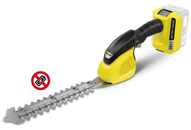 Nůžky na trávu Kärcher GSH 18-20 Battery (bez baterie) Nůžky na trávu Kärcher GSH 18-20 Battery (bez baterie)