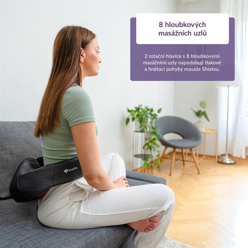 Masážní přístroj TrueLife RelaxBack B6 Charge Masážní přístroj TrueLife RelaxBack B6 Charge