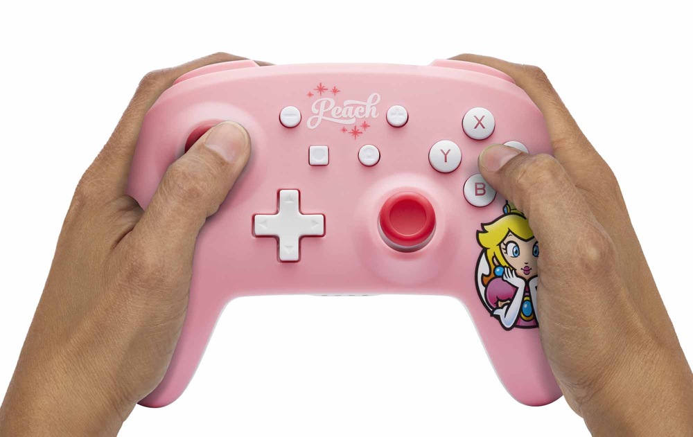 PowerA Wireless pro Nintendo Switch – Princess Peach (NSGP0289-01)