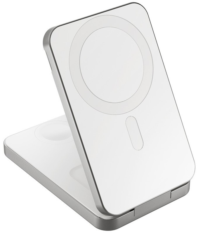 Powerbanka Epico s kapacitou 8 000 mAh, bílá barva, podpora rychlého nabíjení