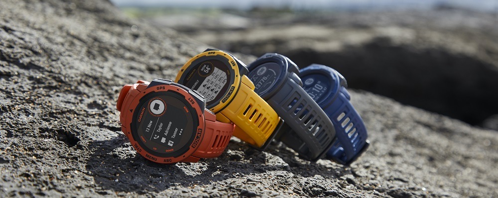 Chytré hodinky Garmin Instinct Solar Camo Optic černé Chytré hodinky Garmin Instinct Solar Camo Optic černé