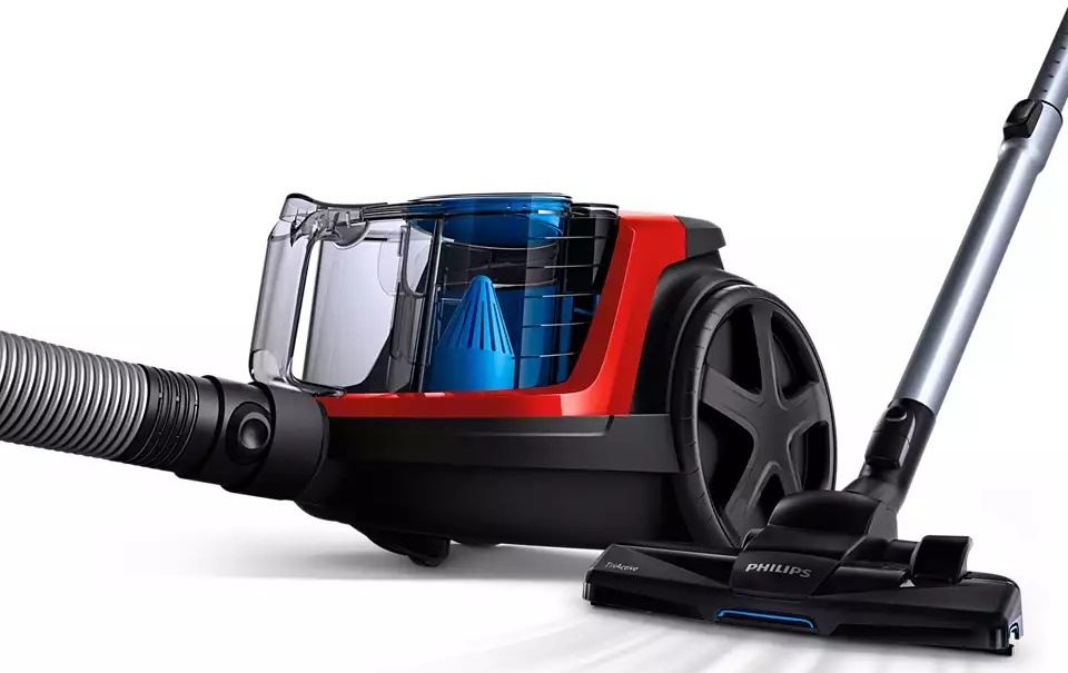Podlahový vysavač Philips PowerPro Compact FC9330/09 červený/modrý Podlahový vysavač Philips PowerPro Compact FC9330/09 červený/modrý