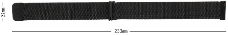 Řemínek RhinoTech univerzální milánský tah Quick Release 22mm růžový/zlatý