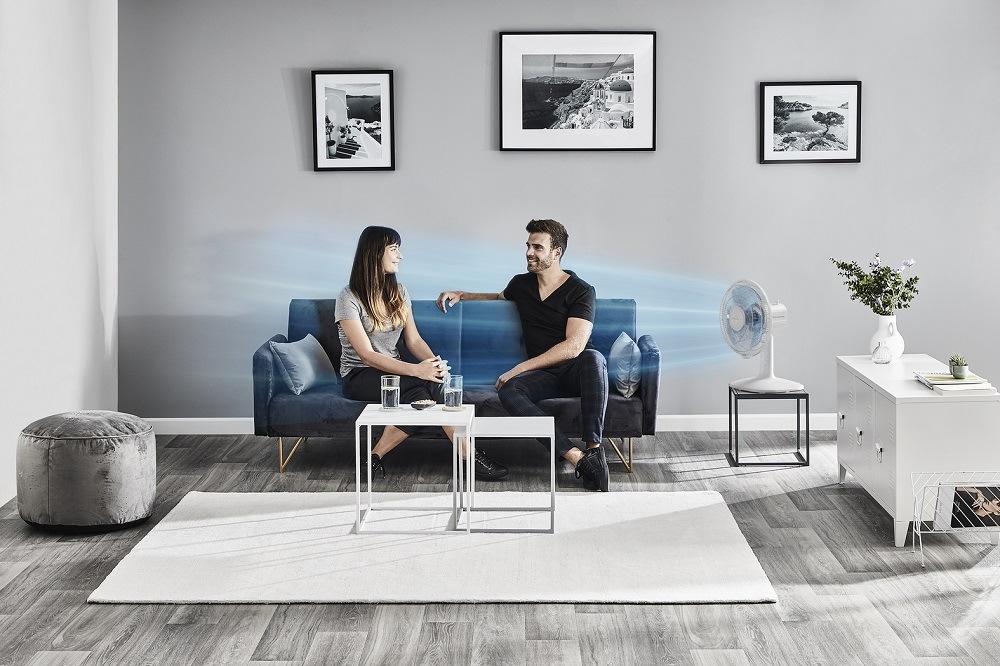 Ventilátor stolní Rowenta VU2330F2 Essential+ bílý Rowenta VU2330F2 Essential+