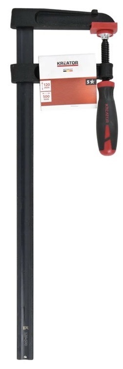 Svorka Kreator s rozpětím čelistí 500 mm, upínací síla 450 kg
