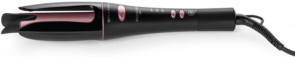 Kulma loknovací Bellissima 21005 Ricci&Curl HD černá/růžová Automatická kulma Bellissima Ricci&Curl HD, boční pohled s ovladači teplot.