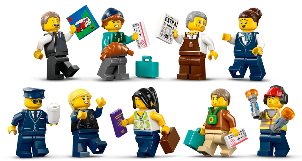 Stavebnice LEGO® City 60502 Letiště s letadlem Hotové letiště můžete vystavit a kombinovat s dalšími modely z řady LEGO City.