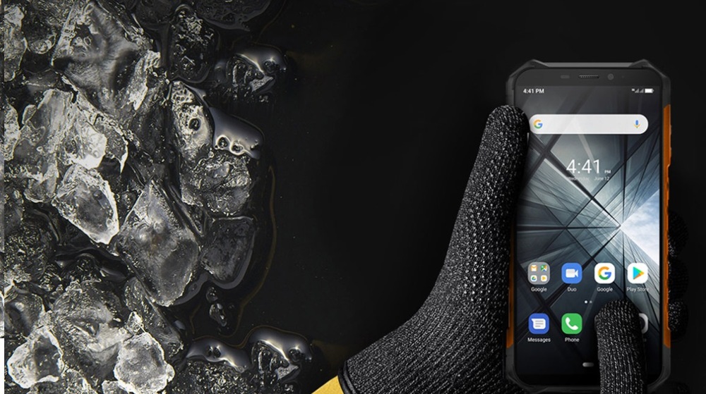 Mobilní telefon UleFone Armor X5 2020 černý/červený Mobilní telefon UleFone Armor X5 2020