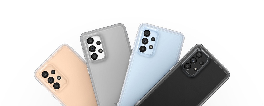 Kryt na mobil Samsung Galaxy A33 5G černý/průhledný